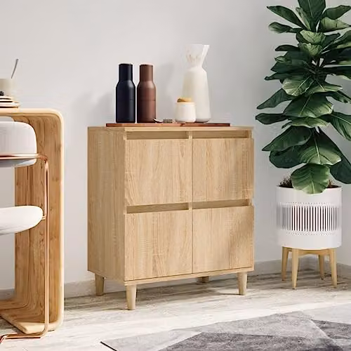 vidaXL Sideboard in Brown Sonoma Oak, W/D/H: 60 x 35 x 70 cm – 2