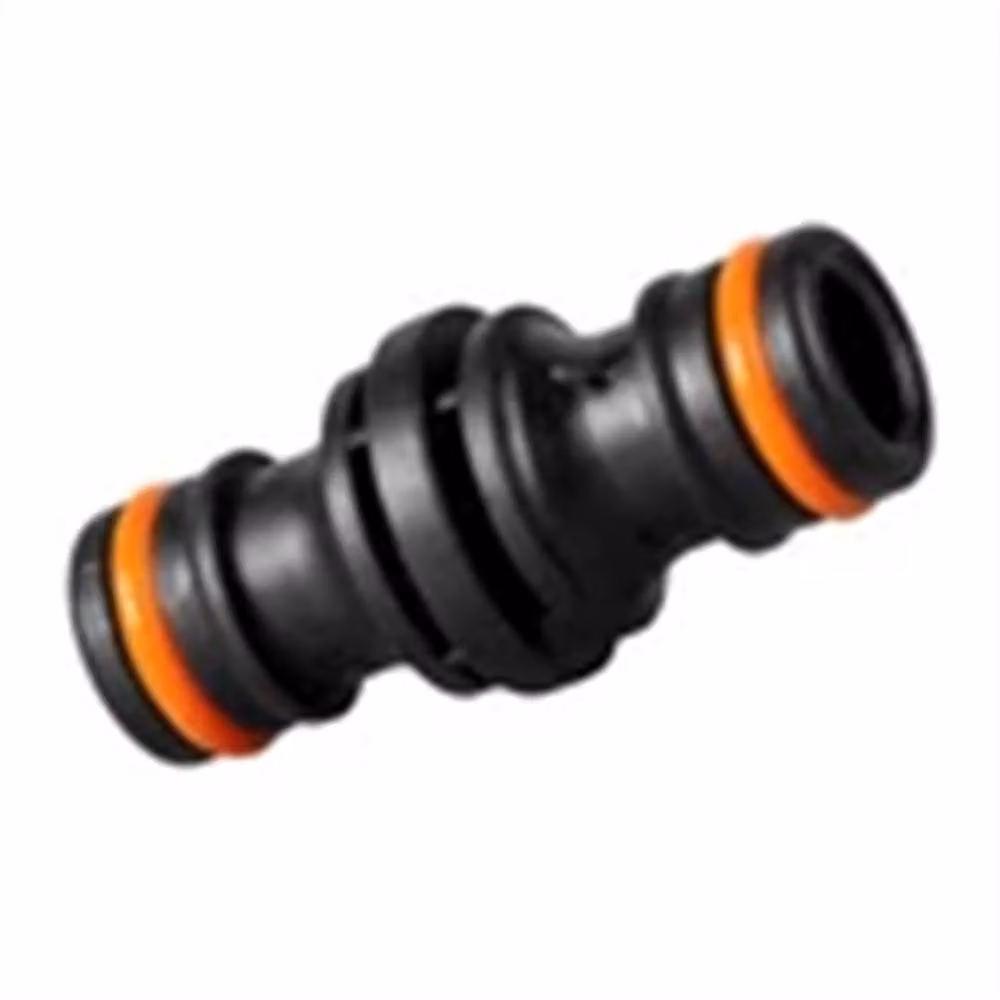 Nordara Black Plastic T-Piece 2-Way Garden Hose Connector Joiner Coupler – 3
