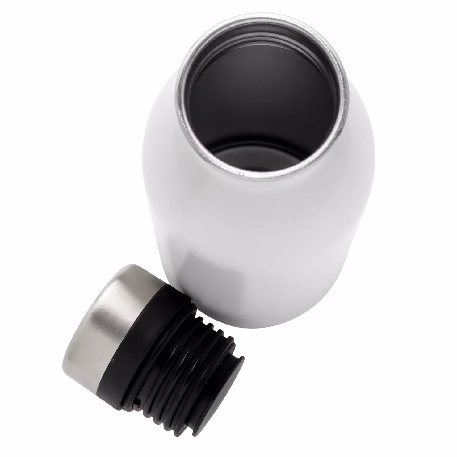 XD Design Deluxe Stainless Steel Leakproof Water Bottle, White, 500 ml – 2