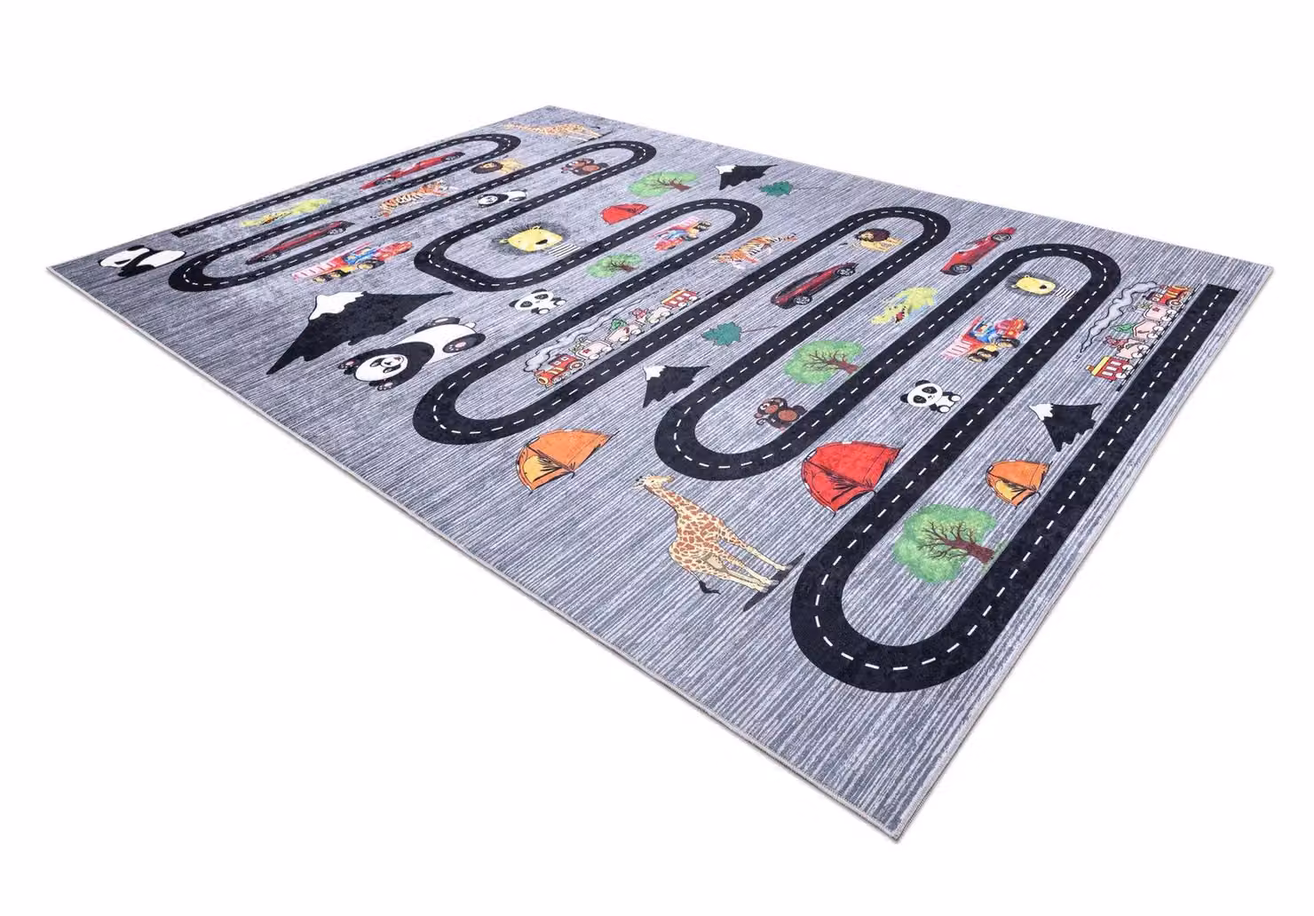 RugsX Bambino Kids Motif Rug in Grey, W/D/H: 120 x 170 cm – 3