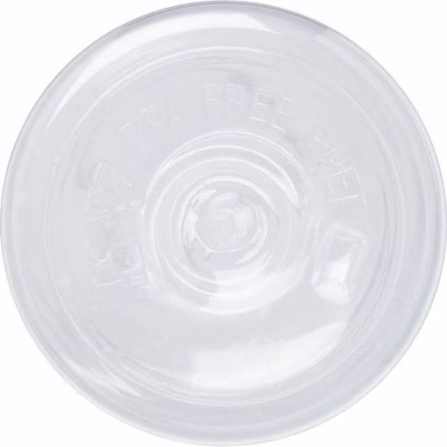 Generic Sky Recycled Plastic 650ml Water Bottle in White, Blue and Transparent