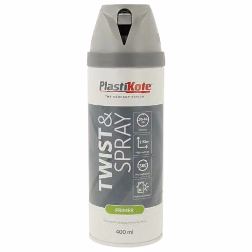 Plasti-kote Bonding Primer, Grey, 400 ml