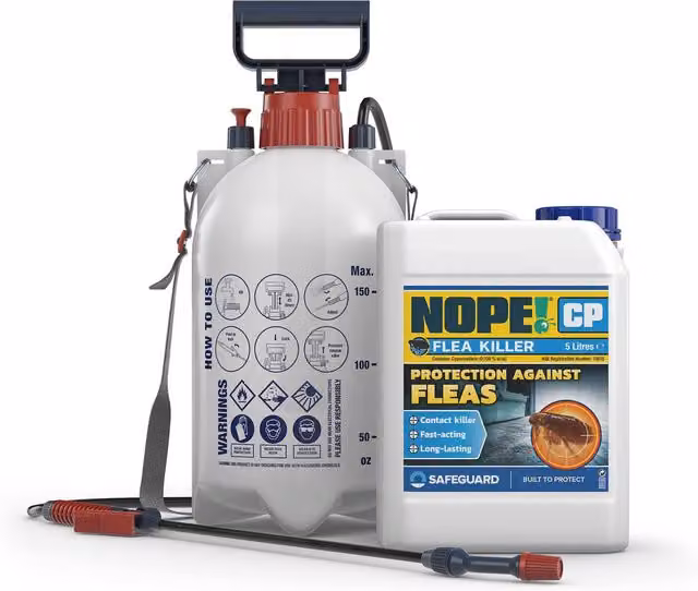 NOPE! CP Flea Killer and Sprayer, 5 l, White