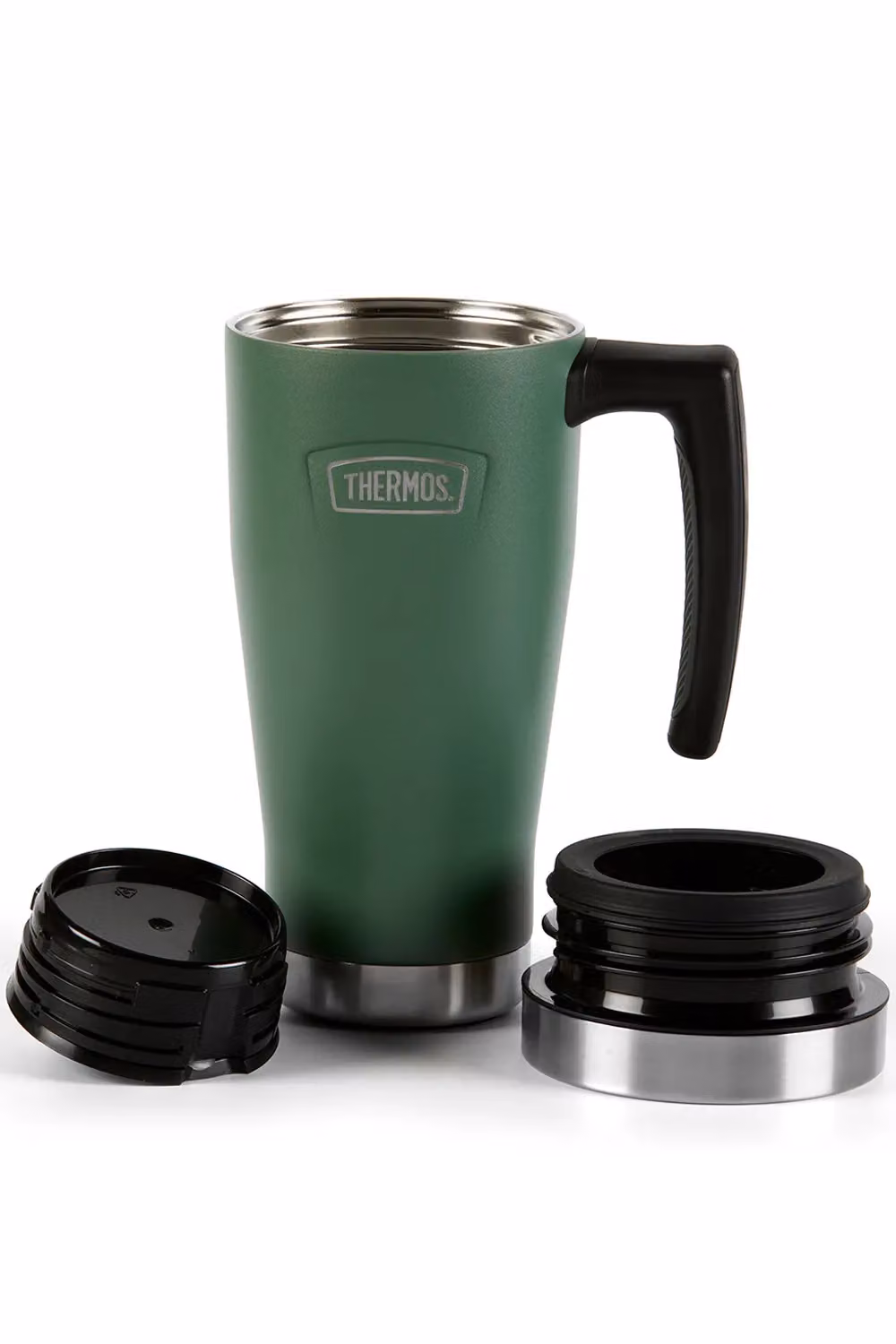 Thermos Icon Series Stainless Steel Travel Mug, Green, 0.47 l – 8