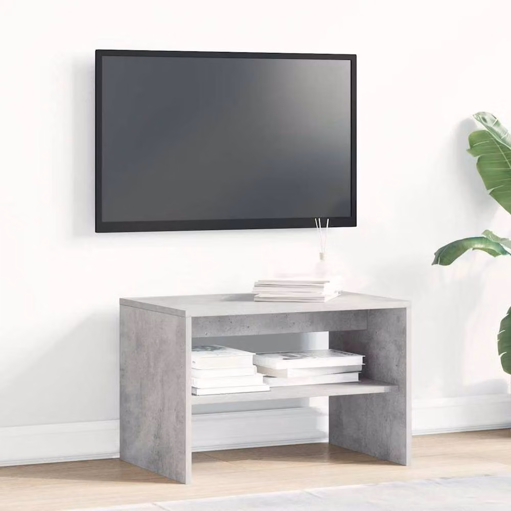 Berkfield Home TV Cabinet in Concrete Grey, W/D/H: 60 x 40 x 40 cm – 2