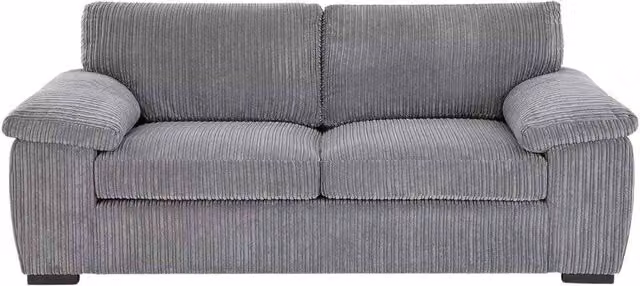 Bliss Furniture Jumbo Cord Fabric 2 Seater Sofa in Grey