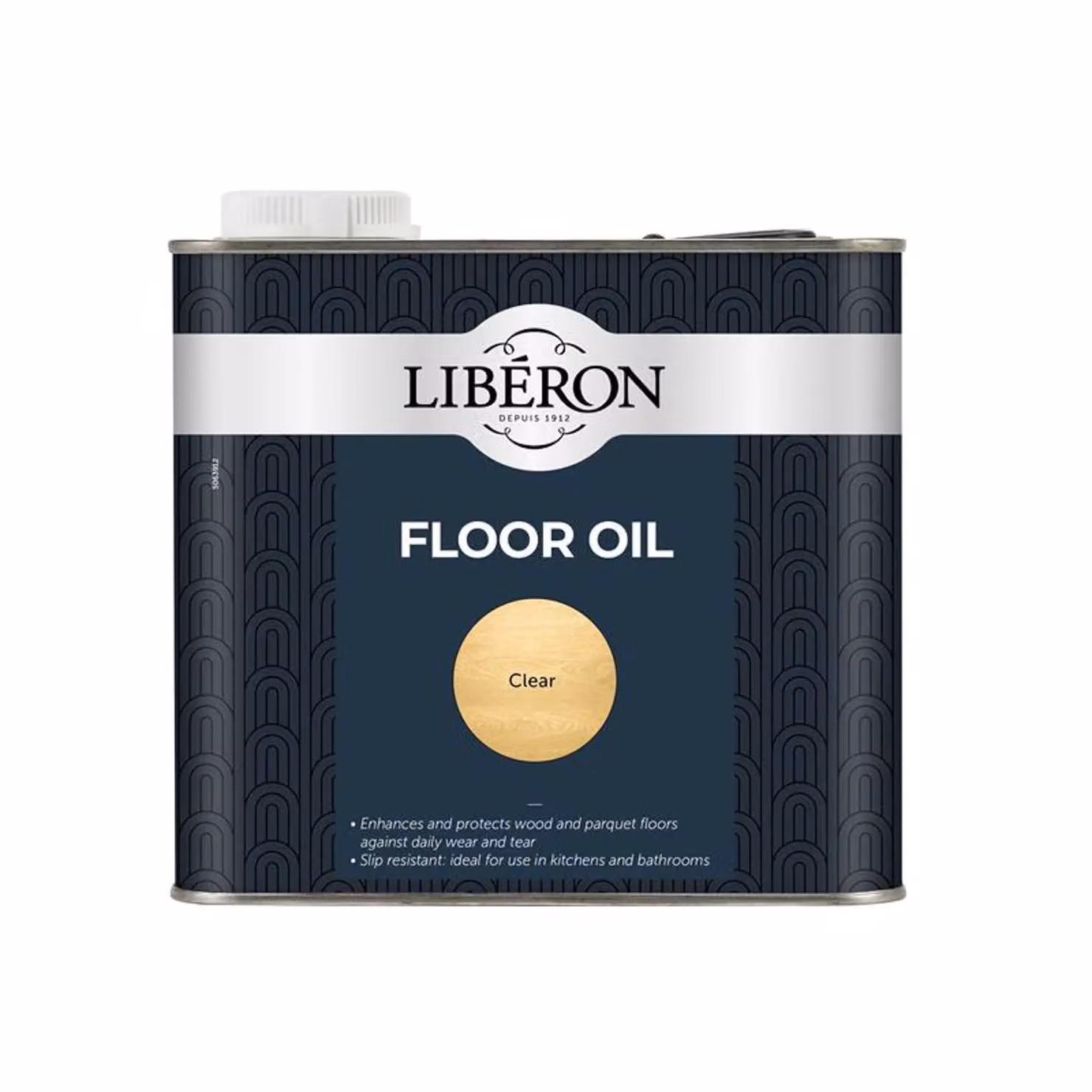Liberon Solvent Based Floor Oil in Transparent Satin Gloss, 2.5 l – 2