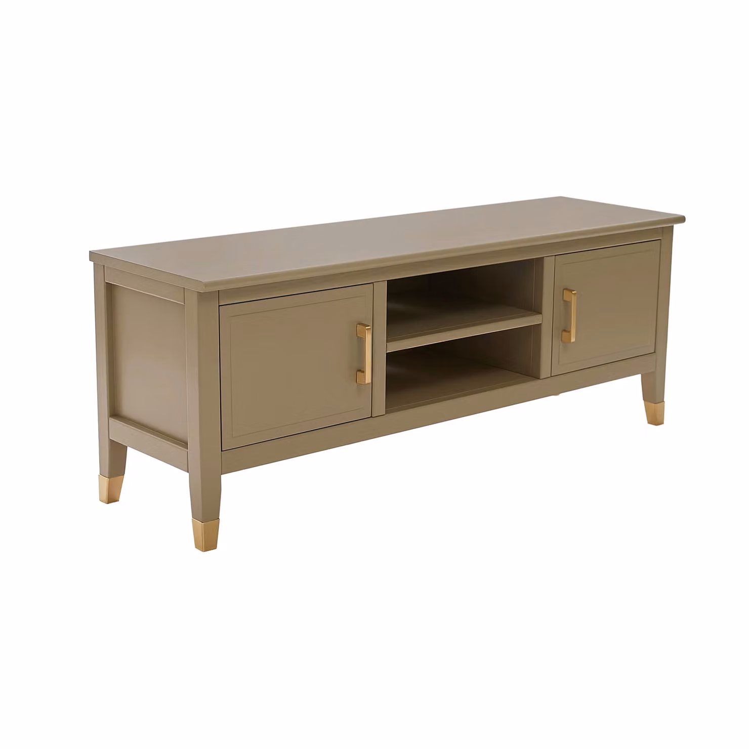 Cabinet Bits Palazzi 2 Door TV Unit in Beige, H 45 x W 120 x D 35 cm – 2
