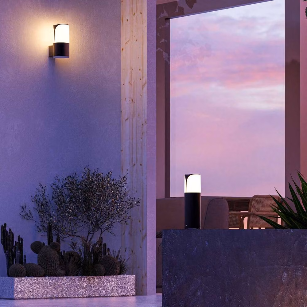 Netlighting Astra Outdoor Pedestal Light, Urban Grey, Height: 30 cm, E27, 15W, IP54 – 2