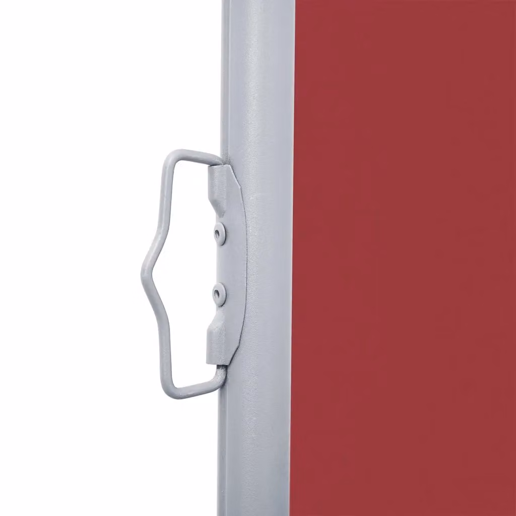Berkfield Home Red Retractable Roller Side Awning, W: 120 cm, L: 600 cm – 4