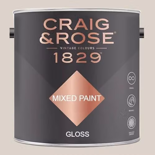 Craig & Rose 1829 Gloss Pipe Paint in Clay, 2.5 l
