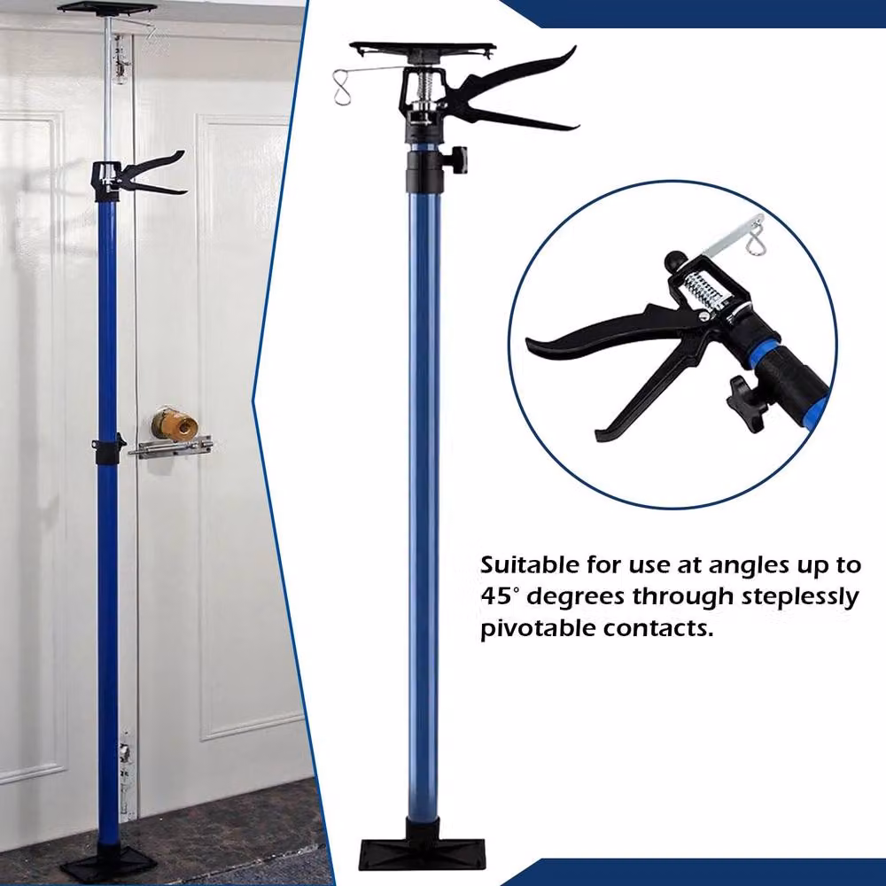 ATEK 2-Piece Blue Steel Extendable Telescopic Builders Props for Ceiling Drywall Plasterboard Support, 115-290 cm – 5