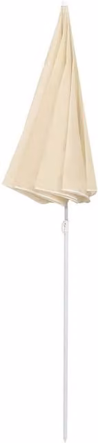 Berkfield Home Outdoor Parasol with Steel Pole in Beige Sand