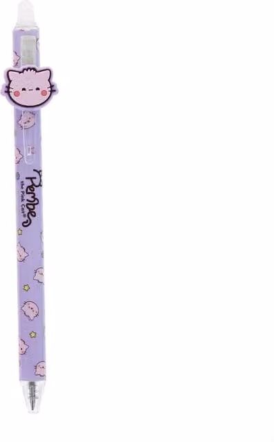 Pink Erasable Gel Ink Pen in Lilac