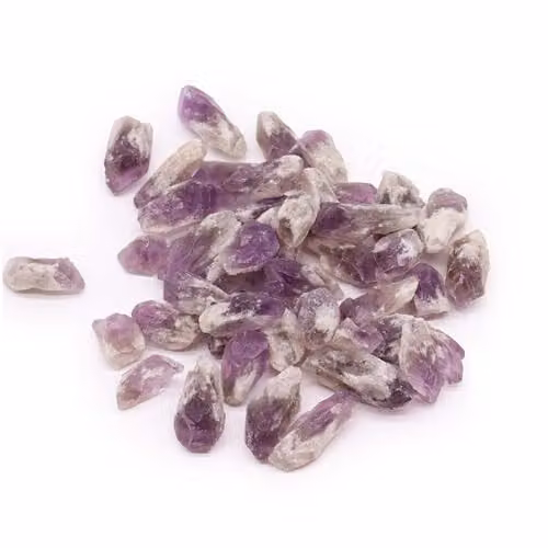 KDMD Purple Amethyst Rough Crystal Points, 500 g