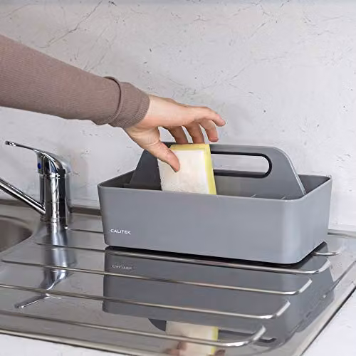 Calitek Cleaning Caddy Organiser with Gripped Handle in Grey – 3