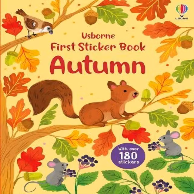 Jessica Greenwell First Sticker Book Autumn by Usborne Publishing Ltd, Multicolour Paperback