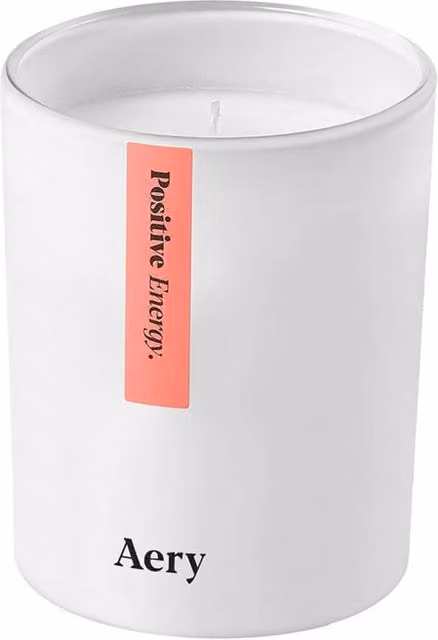 Aery Living Positive Energy Aromatherapy Candle, 200g, Transparent Glass
