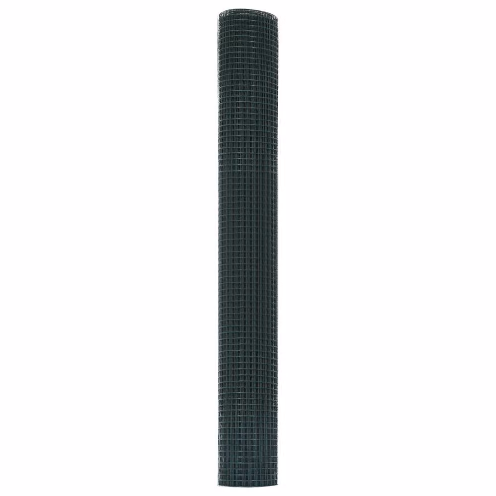 Berkfield Home Green PVC Coated Steel Welded Wire Fence Single-Bar H: 120 cm, L: 25 m – 3