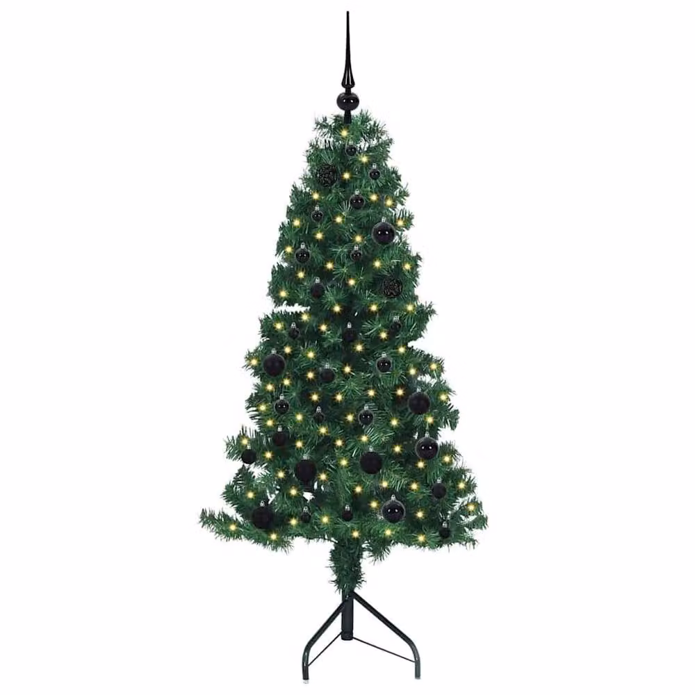 Berkfield Home Green Artificial Christmas Tree, Height: 150 cm – 3