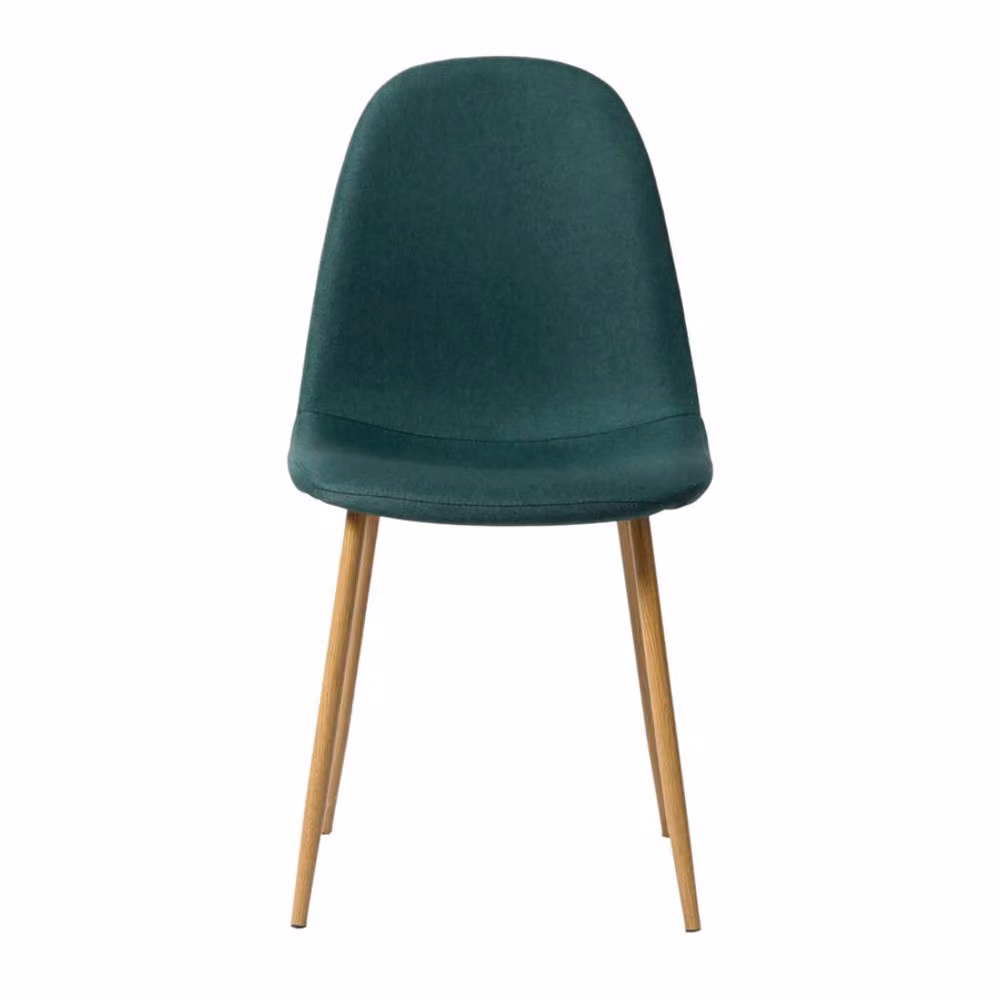 Home Garden Direct Asteria Set of 4 Modern Dining Chairs in Green – 4