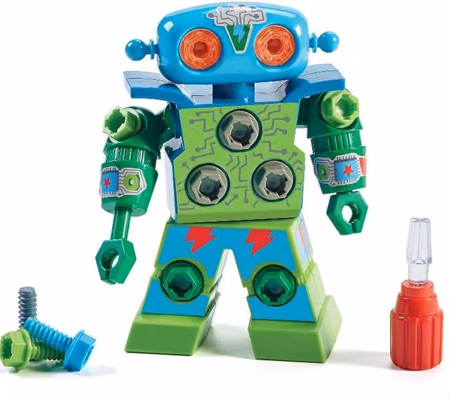 Learning Resources Design and Drill Robot Construction Toy in Multicolour