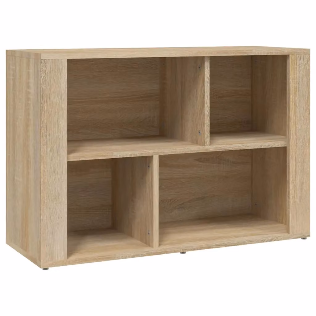 Berkfield Home Sonoma Oak Sideboard in Brown, W/D/H: 80 x 30 x 54 cm – 2