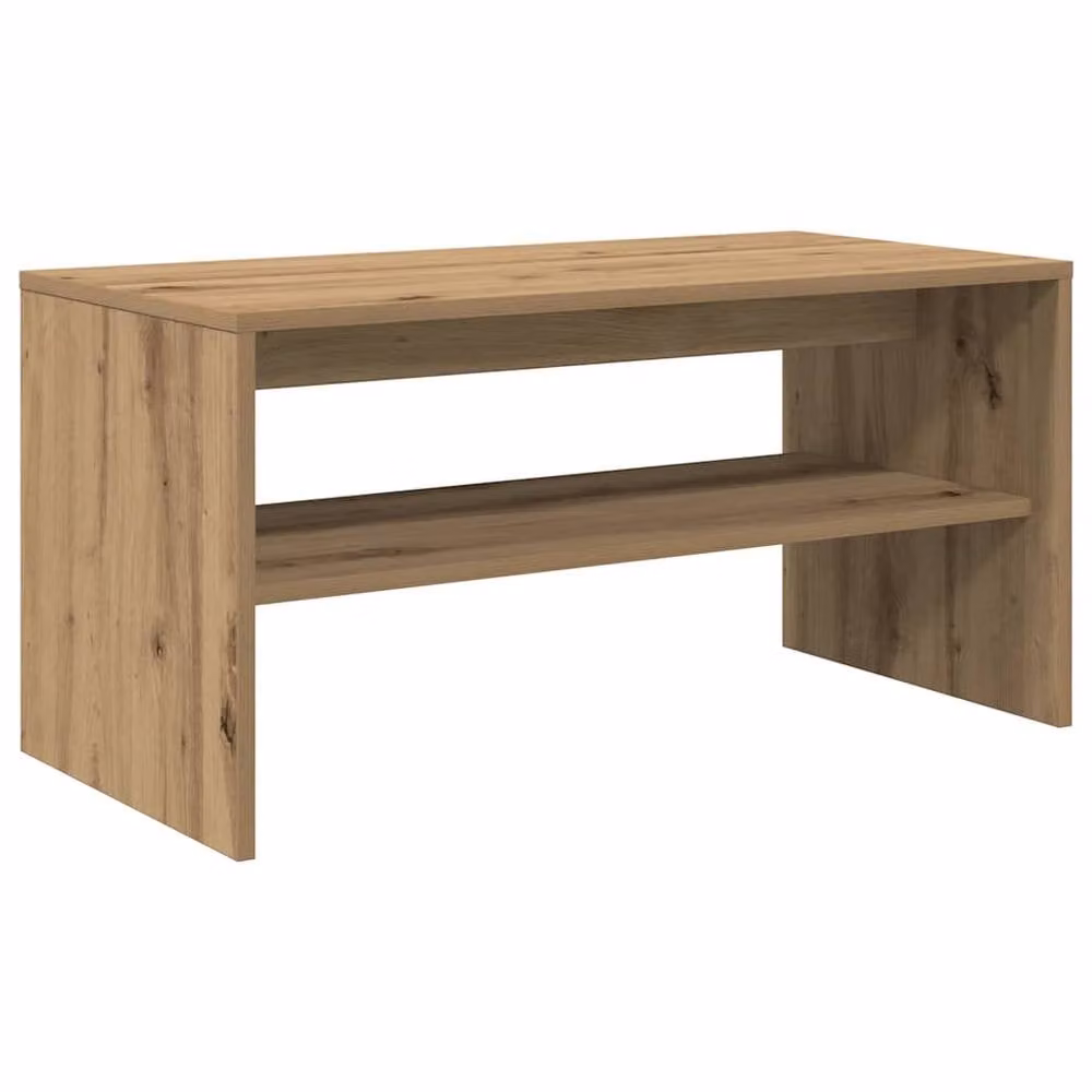 Berkfield Home Artisan Oak TV Cabinet in Brown, W/D/H: 80 x 40 x 40 cm – 2