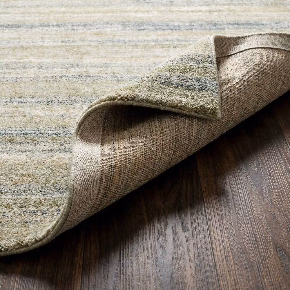 Livabliss Avellino Modern Abstract Marble High Pile Living Room Rug in Green, Blue and Beige, W: 160 cm, L: 215 cm – 2