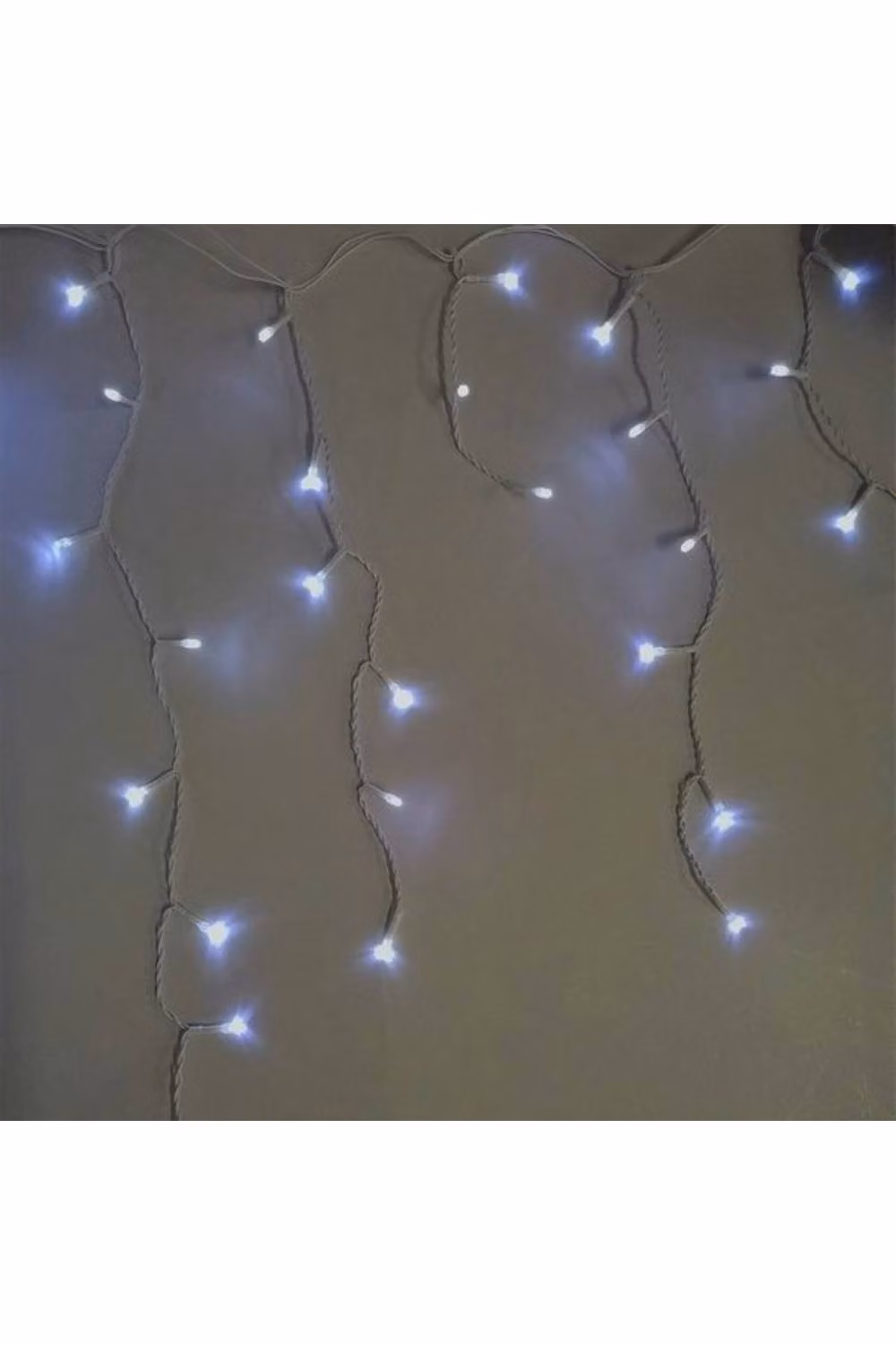KDMD 240 LED Icicle Lights with Fast and Slow Function in Grey, 2m – 2