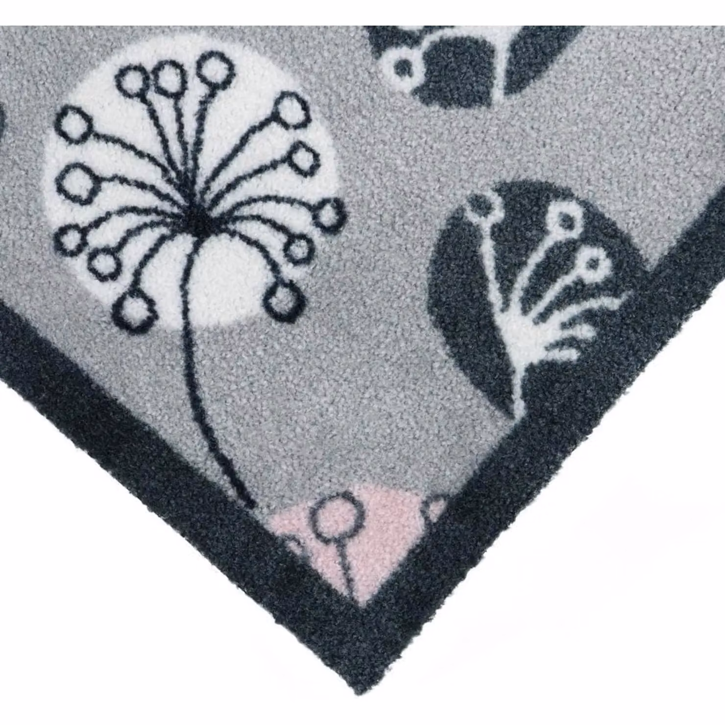 MantraRaj Grey Mega Doormat and Absorbent Carpet Runner, W/D/H: 50 x 75 x 1 cm – 4