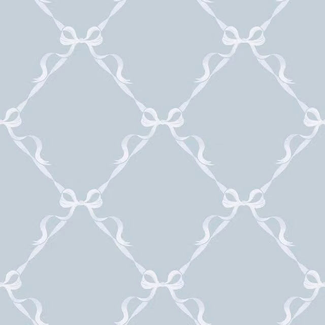 Holden Décor Tied With A Bow Blue Geometric Wallpaper Roll