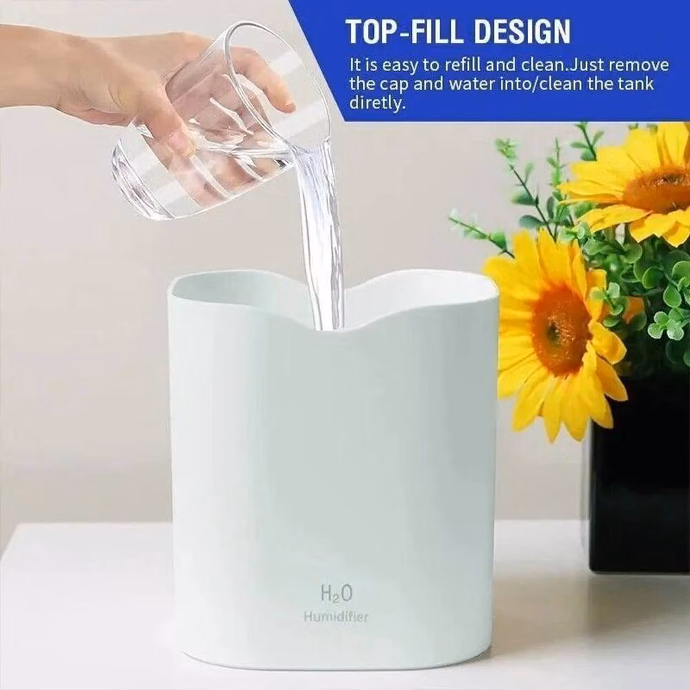 SPETLEK Air Purifier and Ultrasonic Essential Oil Diffuser with LED Aroma Light in White, W/D/H: 100 x 15 x 15 cm – 3