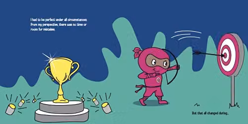 Perfect Ninja: A Children’s Book About Developing a Growth Mindset by Grow Grit Press LLC, Multicolour, 21.59 x 21.59 cm – 2