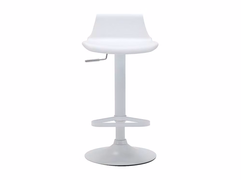 Vente-unique CALAS Polypropylene Bar Stool in White – 2
