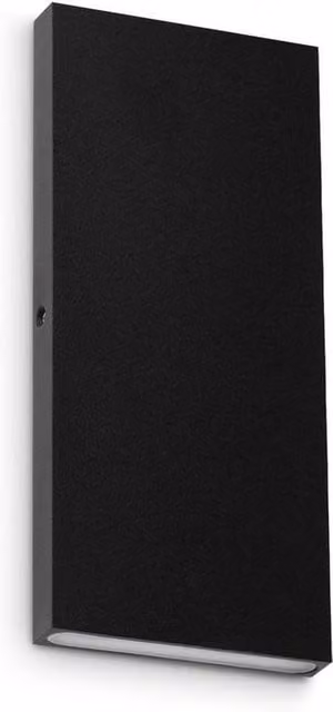 Netlighting Post It Outdoor Up and Down Wall Lamp in Black with 2x 620lm LED