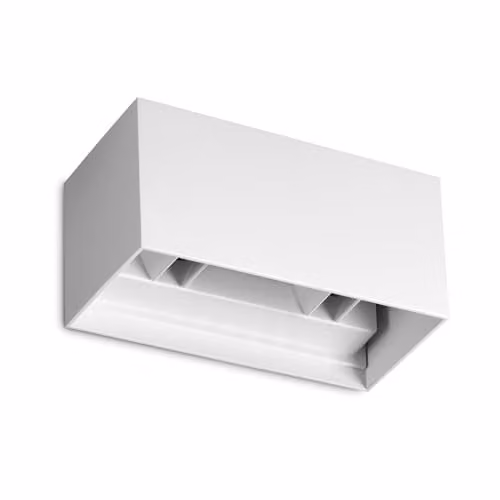 Netlighting Atom 4 Light Integrated LED Batten Wall Bar in White, 2100Lm, 3000K, IP54