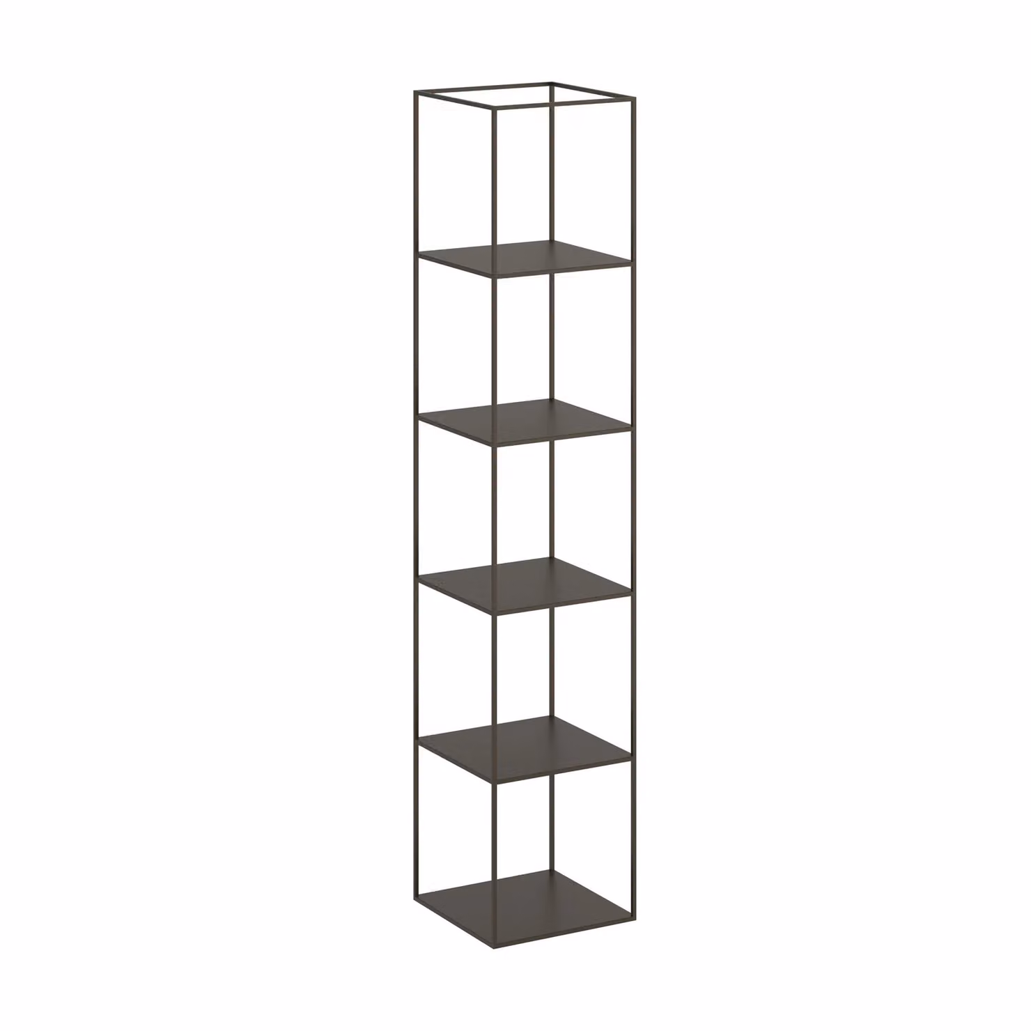 Dome Deco MANIFEST Rack in Black or Brown Metal