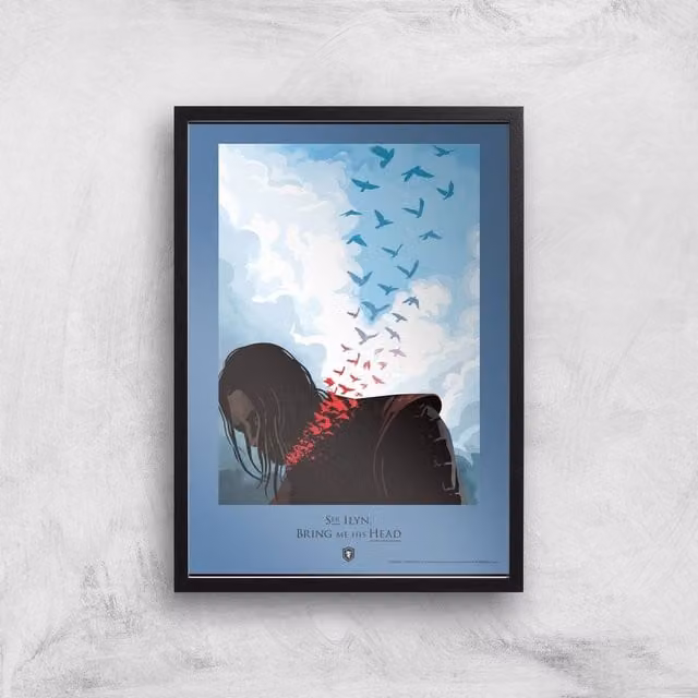 Game Of Thrones Bring Me His Head Multicolour Giclee Art Print, A4