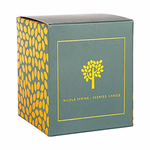 Nicola Spring Cinnamon and Orange Scented Soy Wax Candle, 130g – 4