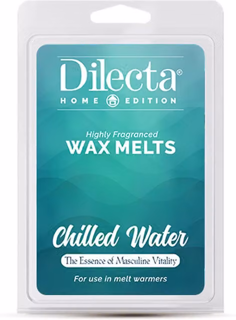 Dilecta Scent Chilled Water Highly Fragranced Wax Melts in Turquoise