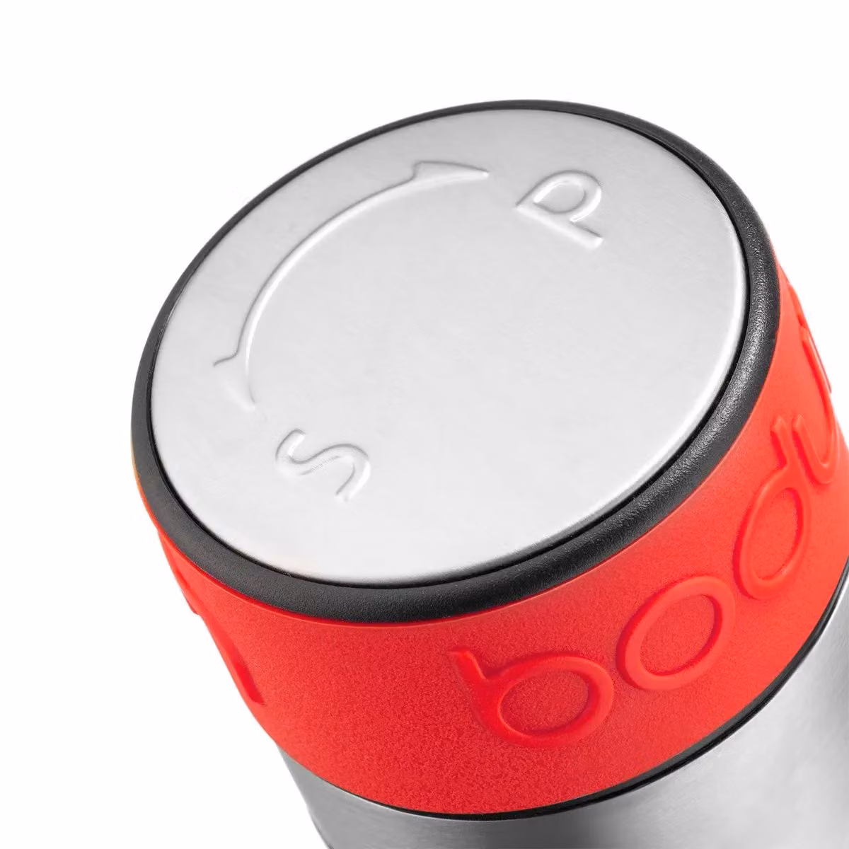 Bodum TWIN Salt and Pepper Grinder Set in Red with Stainless Steel – 2