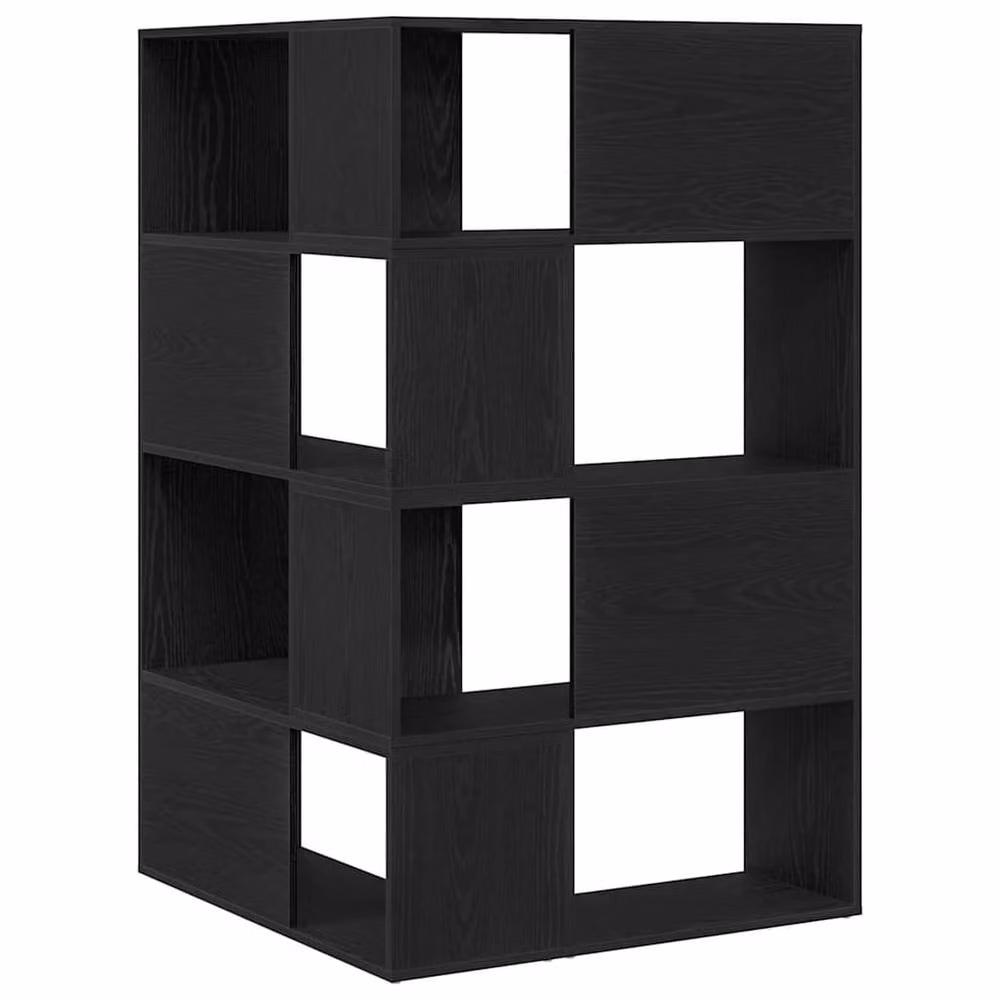 Berkfield Home Modern Corner Cabinet in Black Oak, W/D/H: 140 x 30 x 140 cm – 6