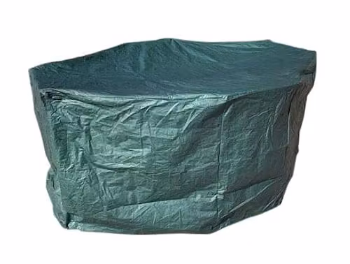 Charles Taylor Deluxe Tailored Form Fitting 4 Seat Square Table Set Cover in Green – 3