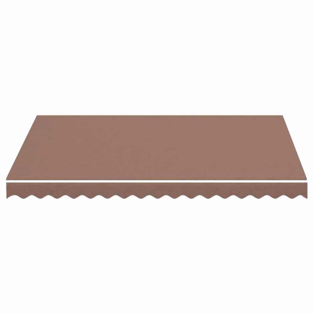Berkfield Home Replacement Awning Fabric in Brown, Polyester, W: 300 cm, D: 245 cm – 3