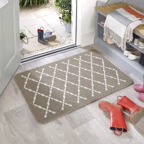 My Mat Stain Resistant Arbor Stone Runner in Beige and Grey, W: 67 cm, L: 100 cm – 2