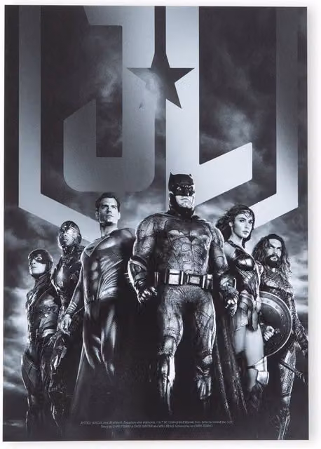 Justice League Multicolour Paper Poster Giclee Art Print – 1