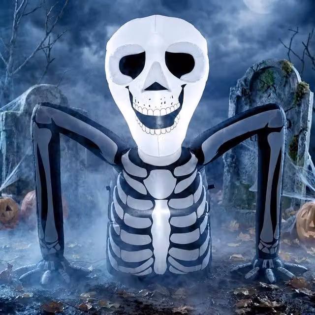 EONLION Inflatable Scary Ground Crawli Multicolour Halloween Decoration for Indoor and Outdoor Use
