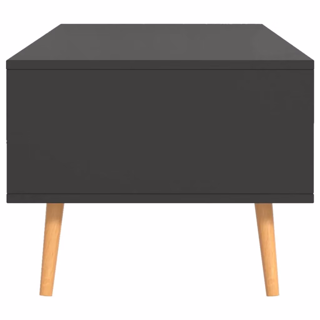 Berkfield Home Mid Century Rectangular Coffee Table in Grey, W: 100 cm, D: 49.5 cm, H: 43 cm – 3