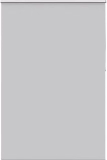 Berkfield Home Blackout Roller Blind in Light Grey, Thermal Insulating Polyester, W: 165 cm, H: 230 cm